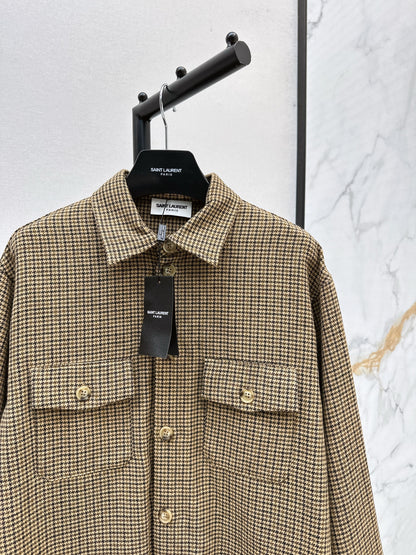Y 25 Vintage houndstooth shirt