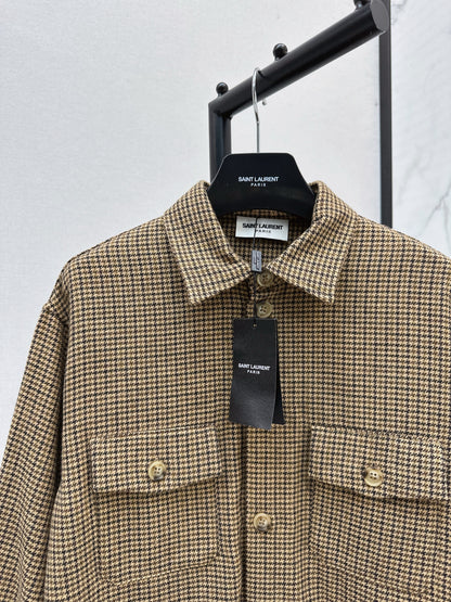 Y 25 Vintage houndstooth shirt