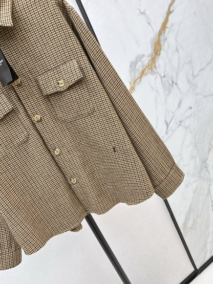 Y 25 Vintage houndstooth shirt