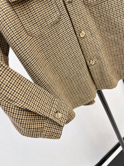 Y 25 Vintage houndstooth shirt