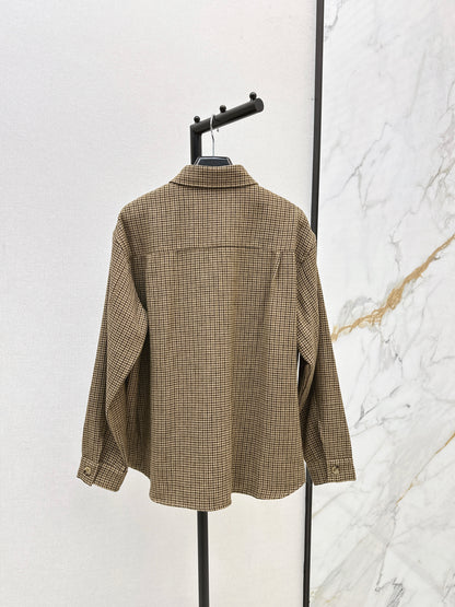 Y 25 Vintage houndstooth shirt