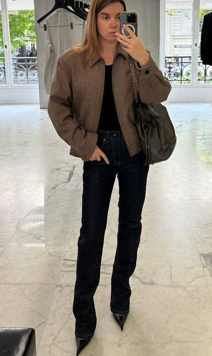 Y 25 Houndstooth Jacket