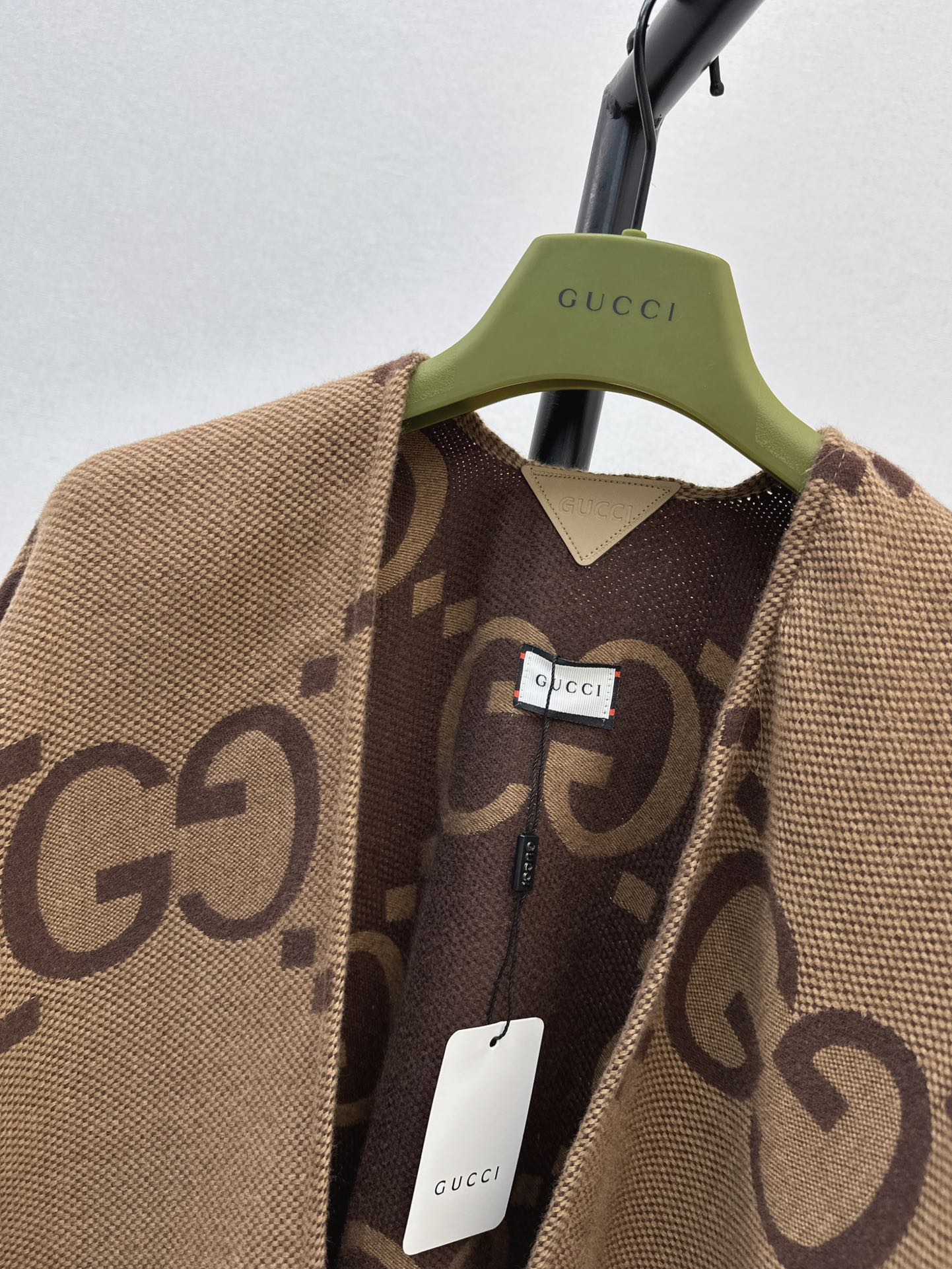 Gu 24 Classic Woven Cape Shawl Coat
