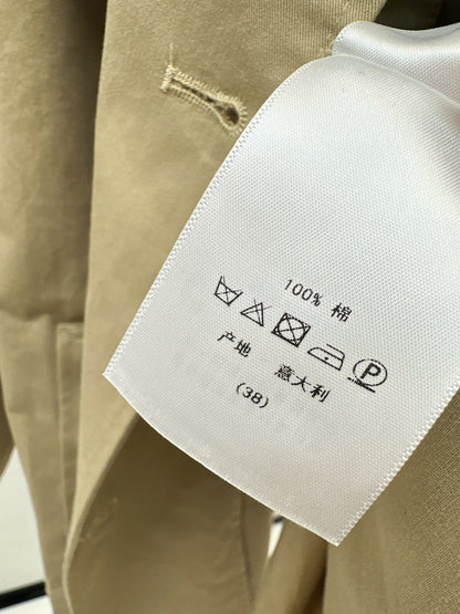Di 25 Double-breasted cape trench coat