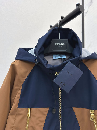Pra 25 Hooded windbreaker jacket