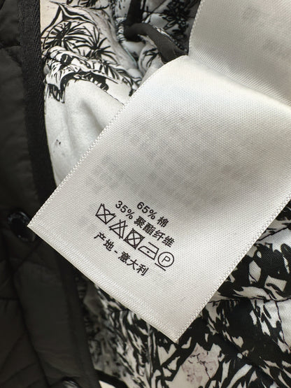 Di 25 New Princess Diana rattan check quilted hooded jacket(WHITE/KHAKI/BLACK)