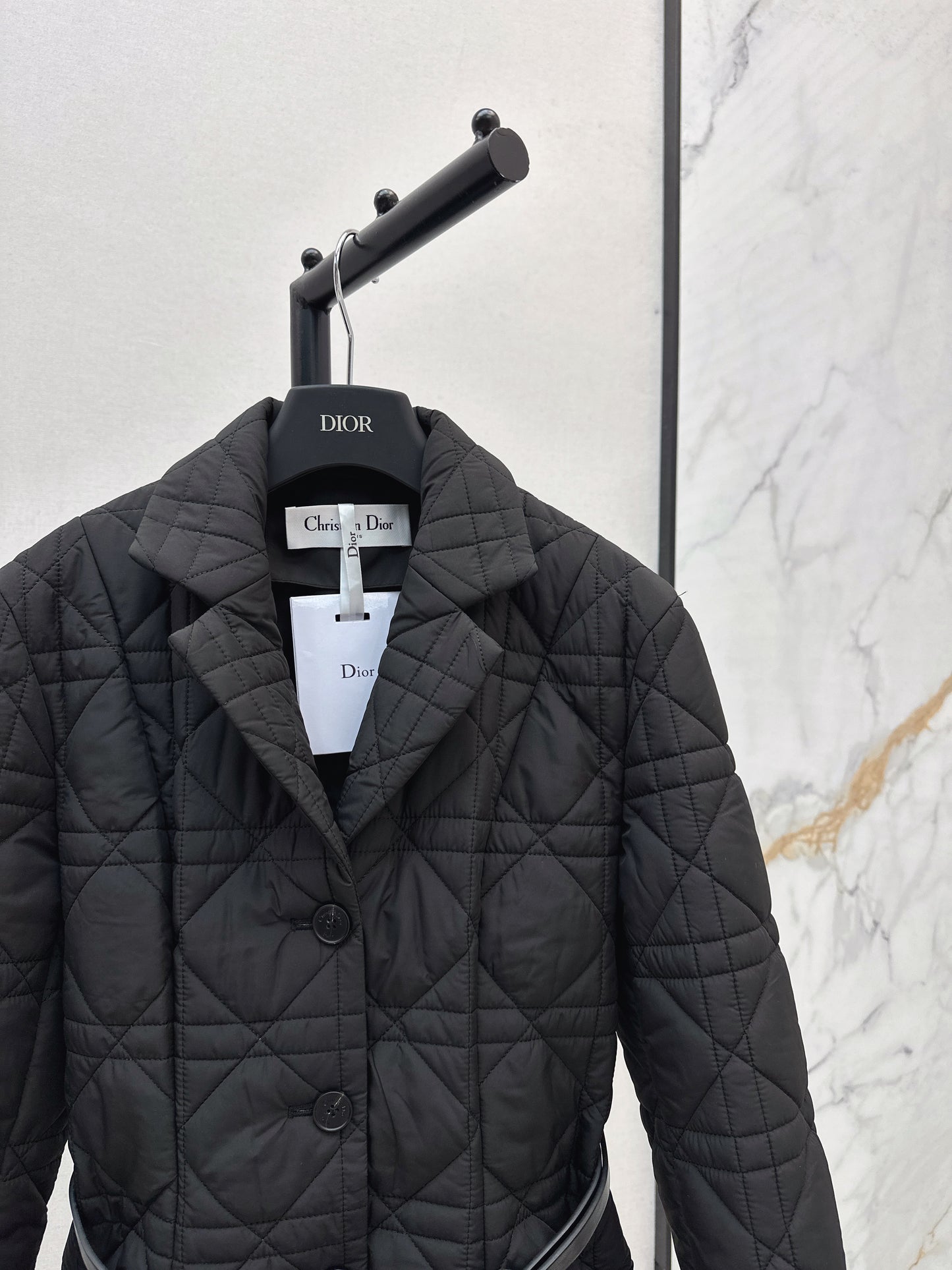 Di 25 cannage padded jacket(WHITE/KHAKI/BLACK)