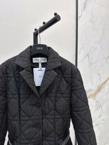 Di 25 cannage padded jacket(WHITE/KHAKI/BLACK)
