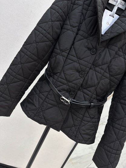 Di 25 cannage padded jacket(WHITE/KHAKI/BLACK)