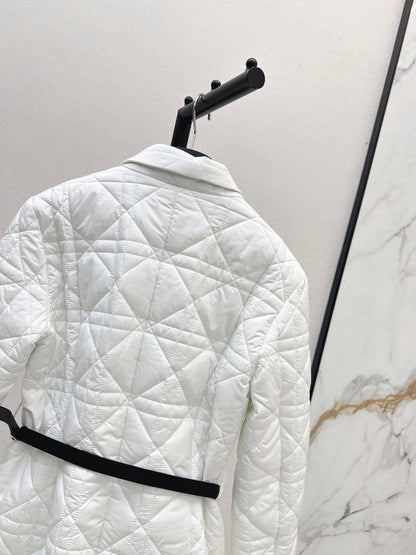 Di 25 cannage padded jacket(WHITE/KHAKI/BLACK)
