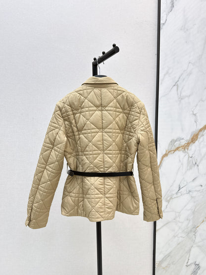 Di 25 cannage padded jacket(WHITE/KHAKI/BLACK)