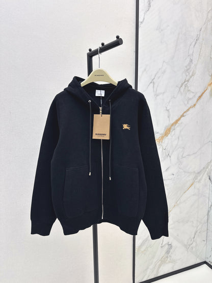 Bru 25 Hooded jacket with classic warhorse logo(BEIGI/BLACK)