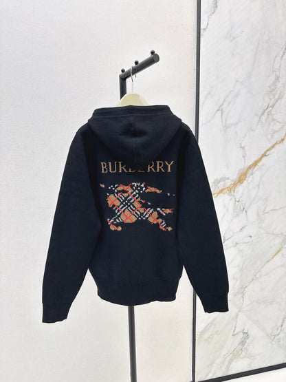 Bru 25 Hooded jacket with classic warhorse logo(BEIGI/BLACK)