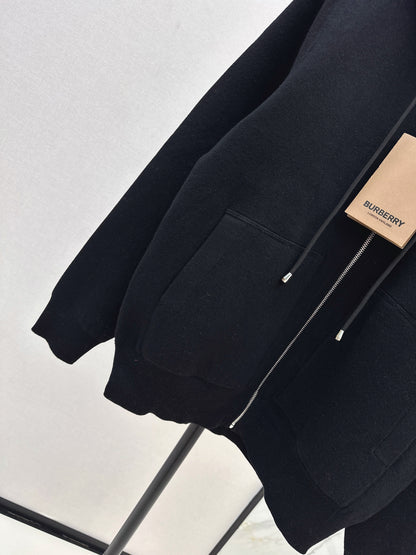 Bru 25 Hooded jacket with classic warhorse logo(BEIGI/BLACK)