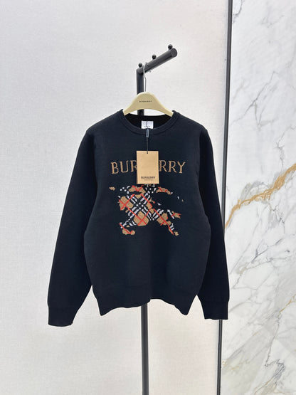 Bru 25 Classic Warhorse Logo Sweater(BEIGI/BLACK)