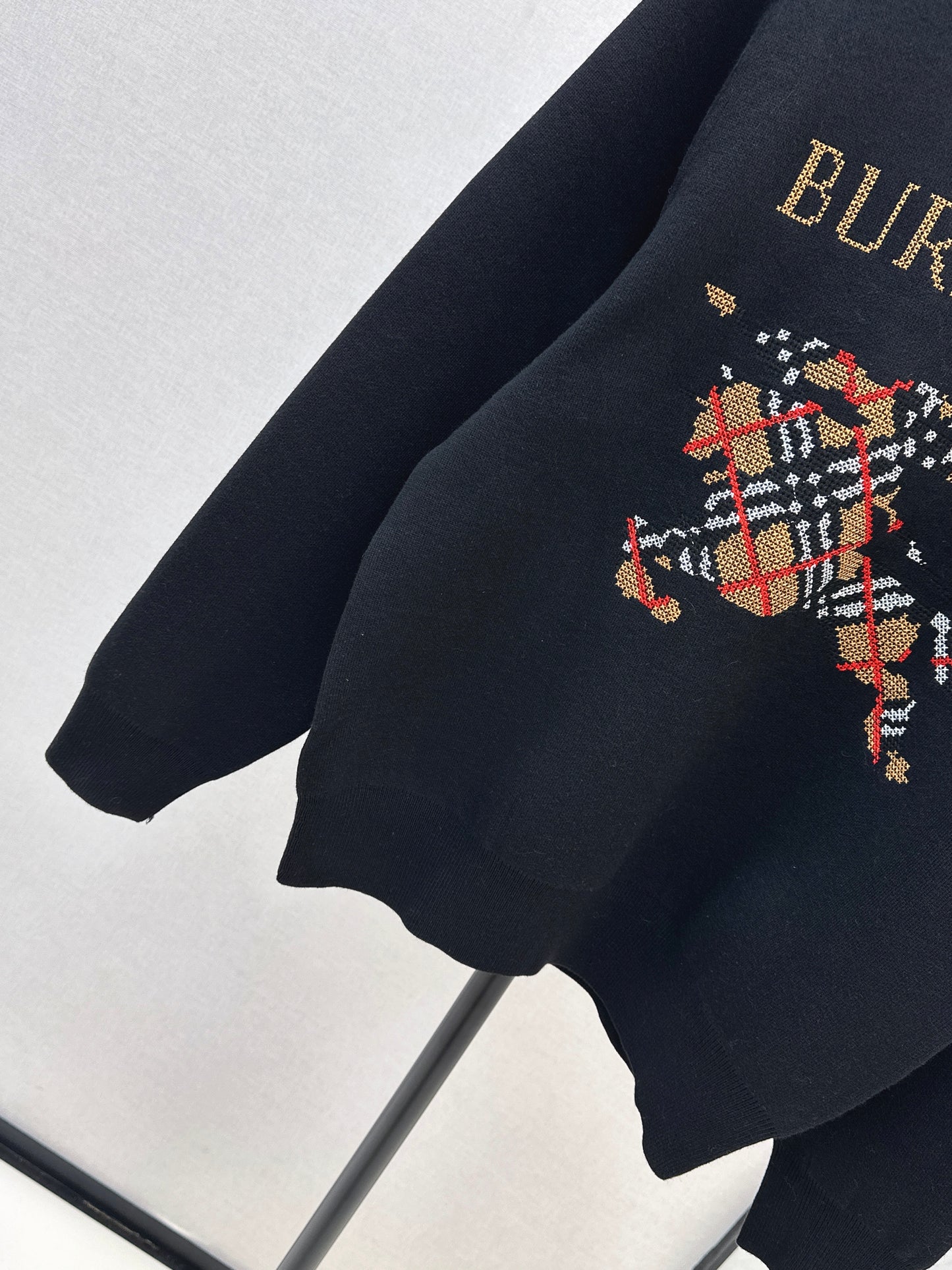 Bru 25 Classic Warhorse Logo Sweater(BEIGI/BLACK)