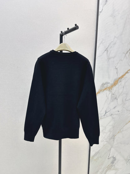 Bru 25 Classic Warhorse Logo Sweater(BEIGI/BLACK)