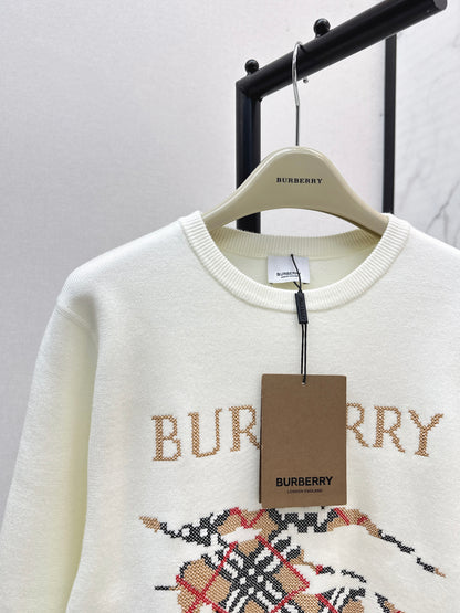 Bru 25 Classic Warhorse Logo Sweater(BEIGI/BLACK)