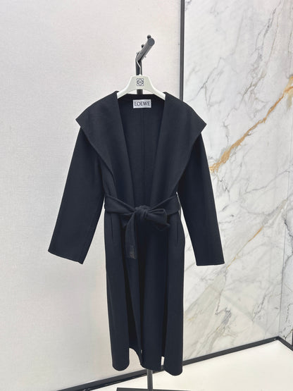 LO 25 long wool coat(ORANGE/BLACK/ORANGE)