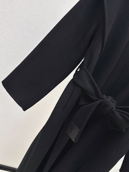 LO 25 long wool coat(ORANGE/BLACK/ORANGE)