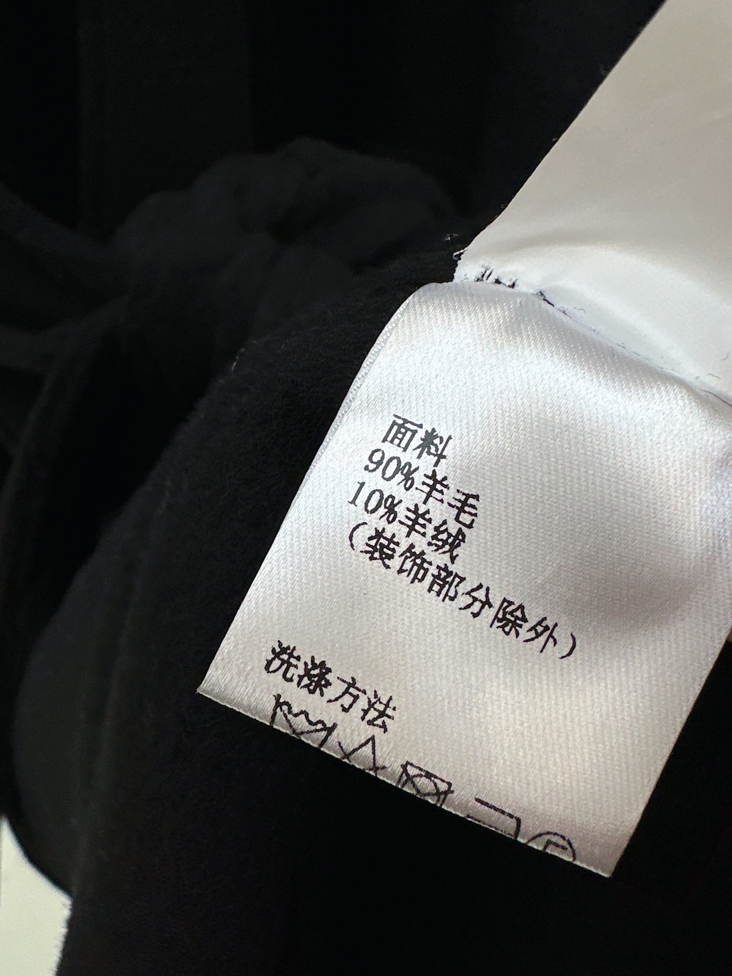 LO 25 long wool coat(ORANGE/BLACK/ORANGE)