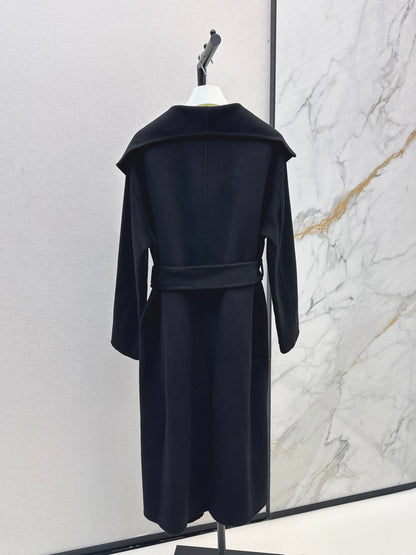 LO 25 long wool coat(ORANGE/BLACK/ORANGE)
