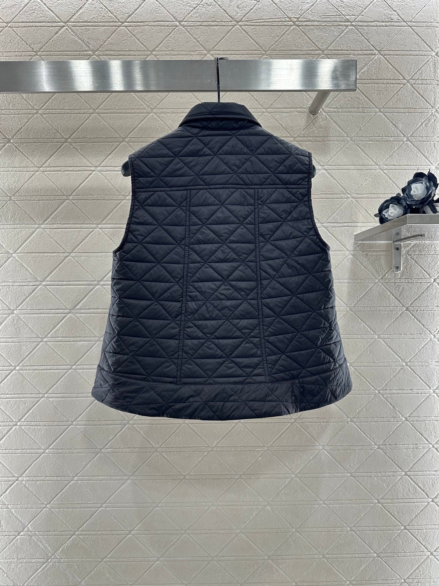 Mon 25 Raglan cotton vest（WHITE/BLUE/BLACK）