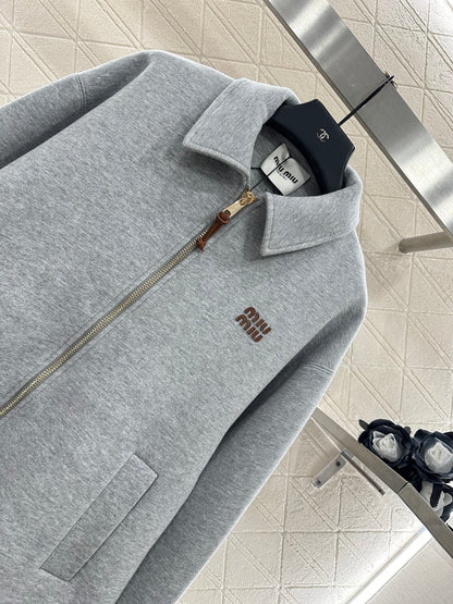 Mi 25 lapel silhouette coat