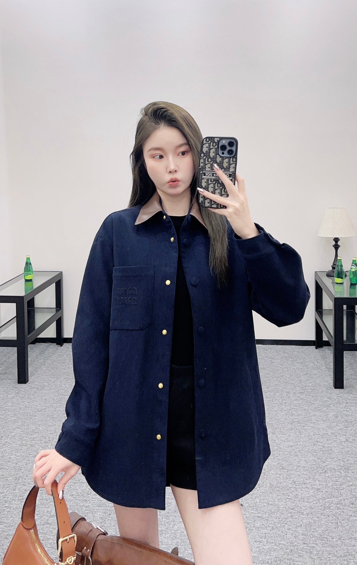Mi 25 Lapel pocket shirt jacket