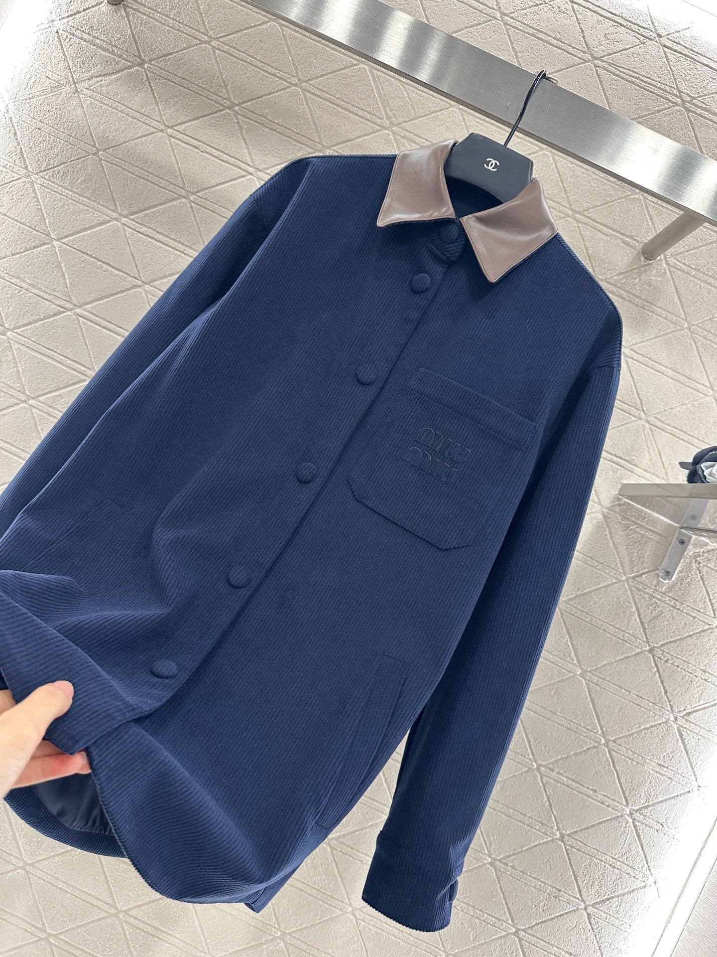 Mi 25 Lapel pocket shirt jacket