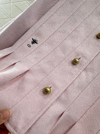 Di 25 Stand up collar lace jacket(PINK/BEIGI)