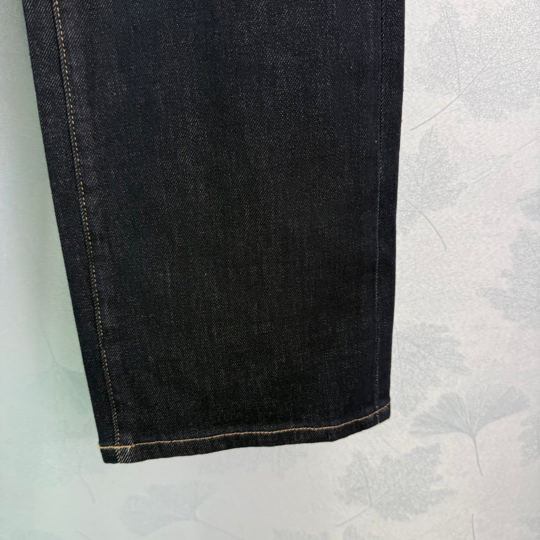 C 25 Embroidered logo jeans