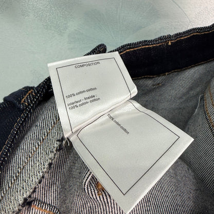 C 25 Embroidered logo jeans