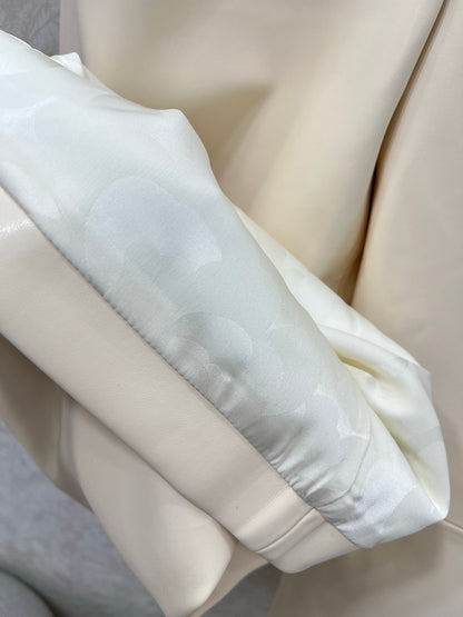 C 25 Lambskin wide-leg pants