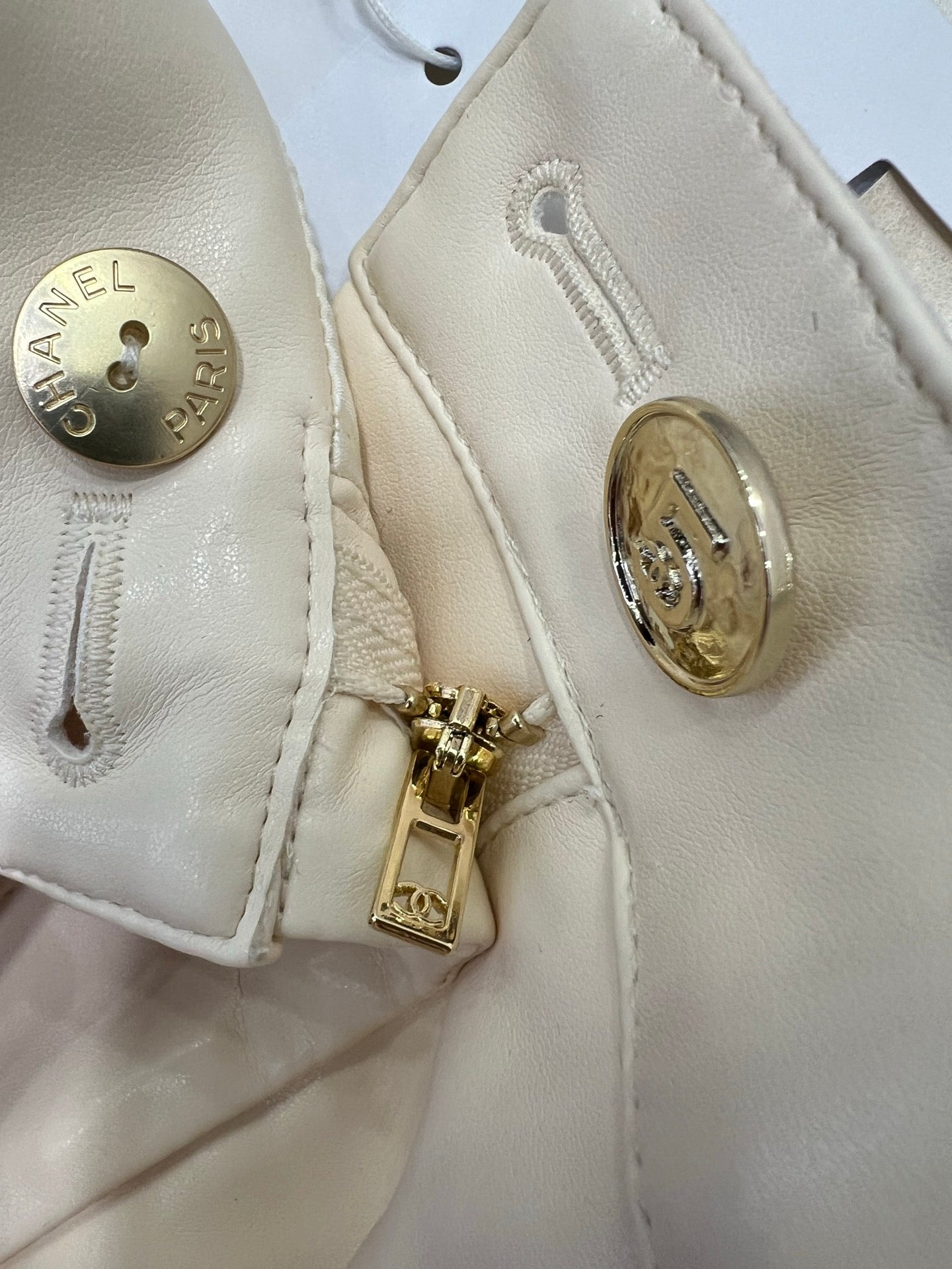 C 25 Lambskin wide-leg pants