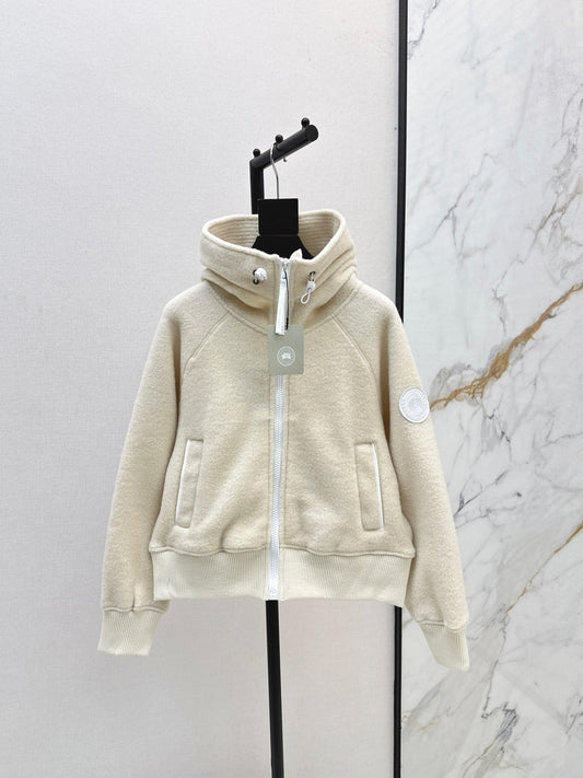25 Wool sports sweatshirt jacket
