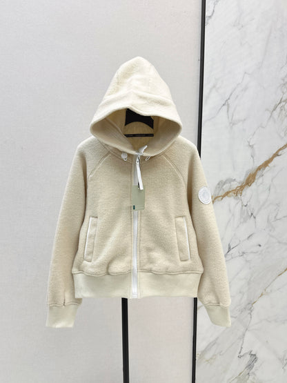 25 Wool sports sweatshirt jacket