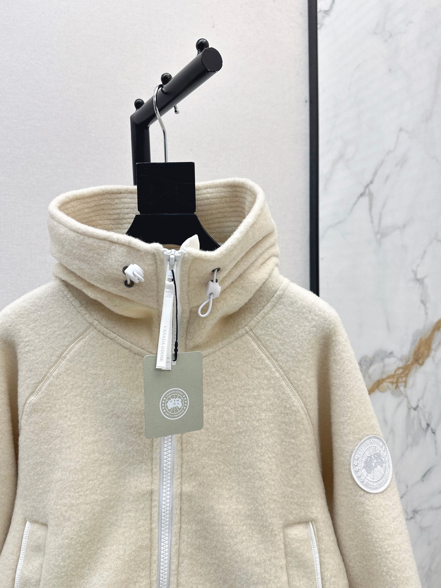 25 Wool sports sweatshirt jacket