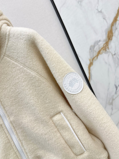 25 Wool sports sweatshirt jacket