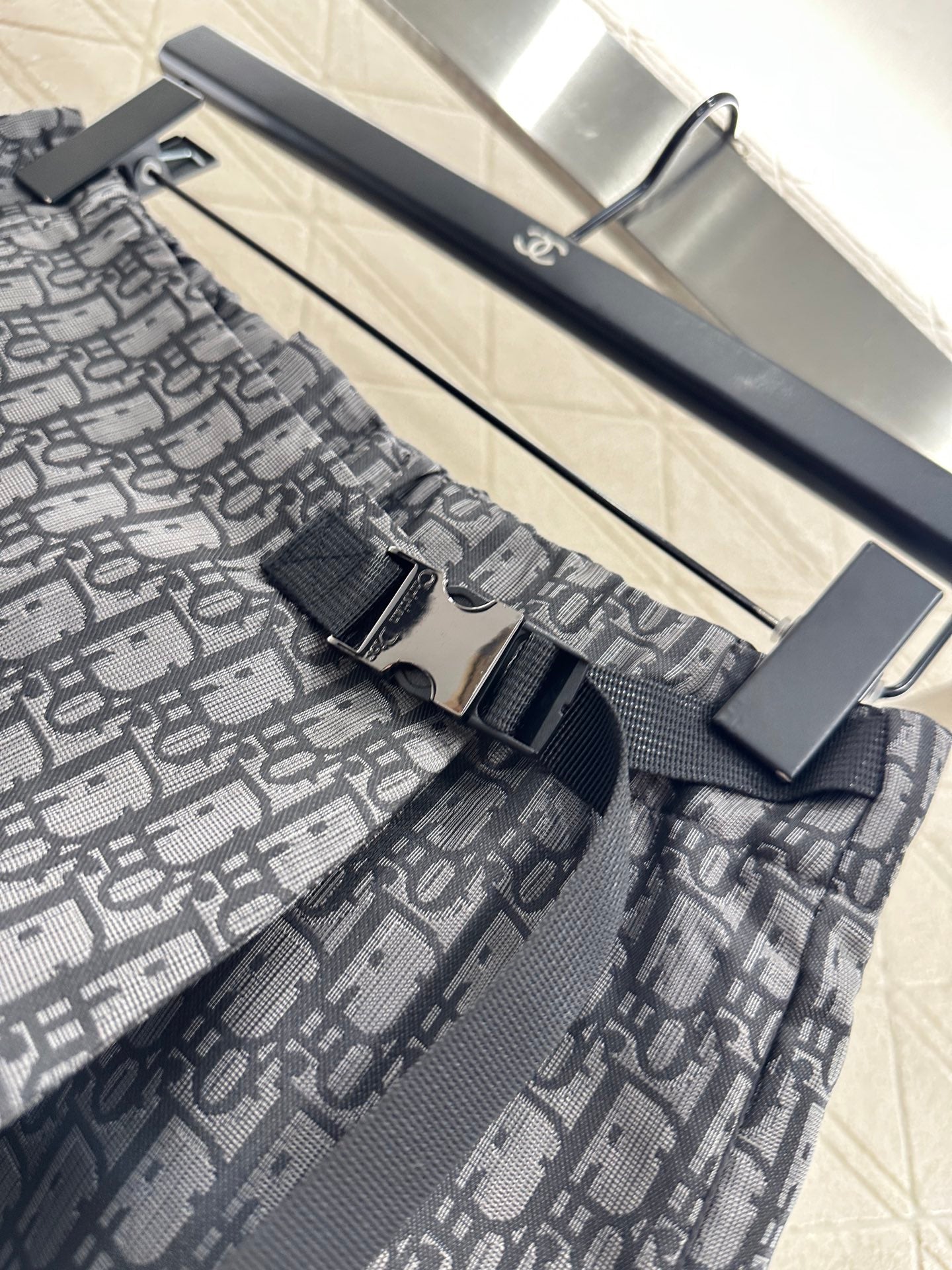 Di 25 Hooded jacquard jacket+skirt and pants set