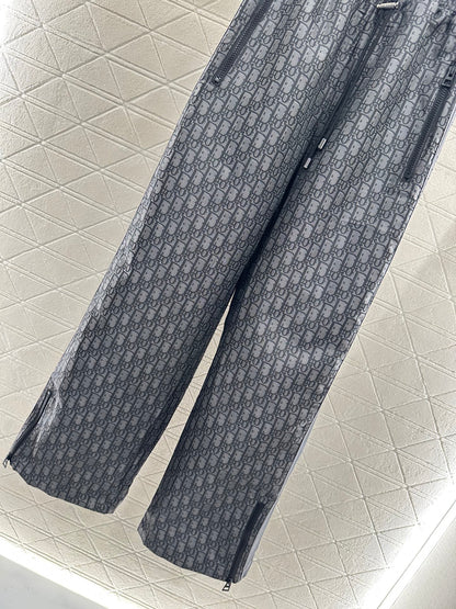 Di 25 Jacquard assault belt buckle jacket+pants set