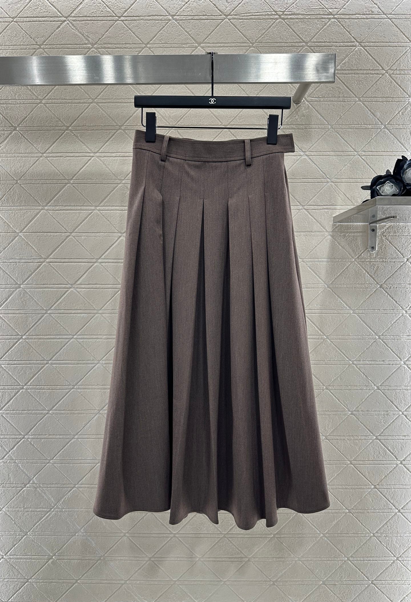 Di 25 Suit jacket+mid length pleated skirt set