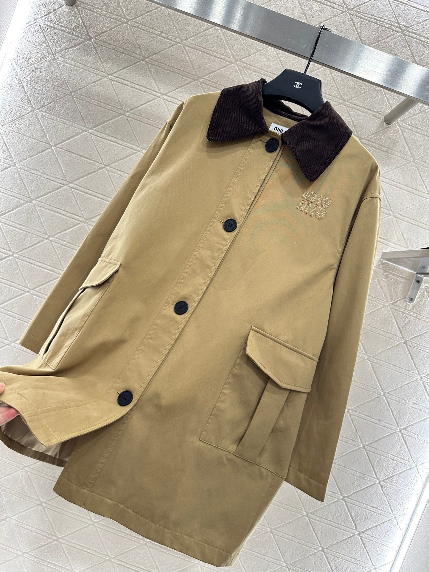 Mi 25 Corduroy collar pure cotton jacket
