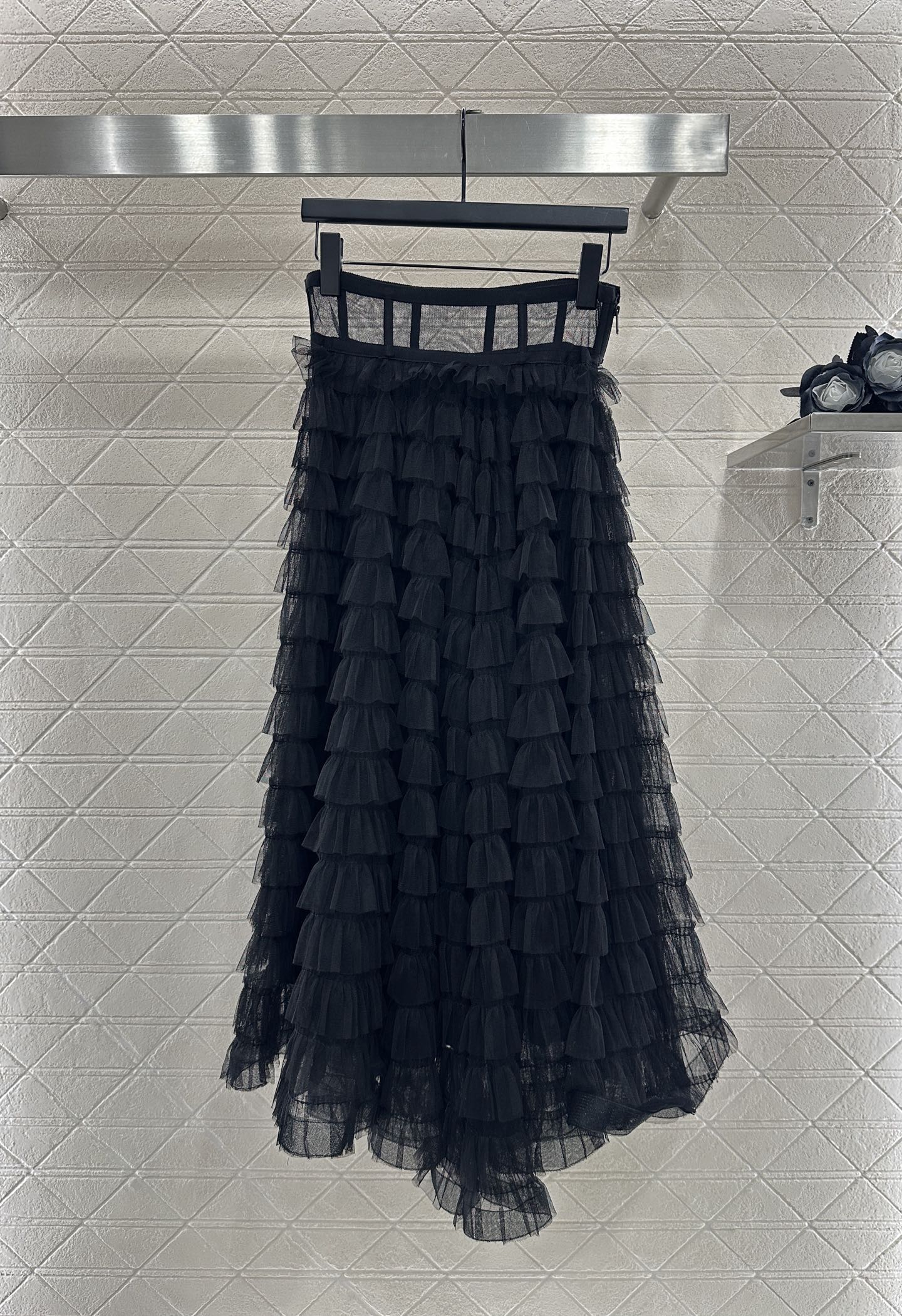 Di 25 Cake multi-layer silk long yarn skirt