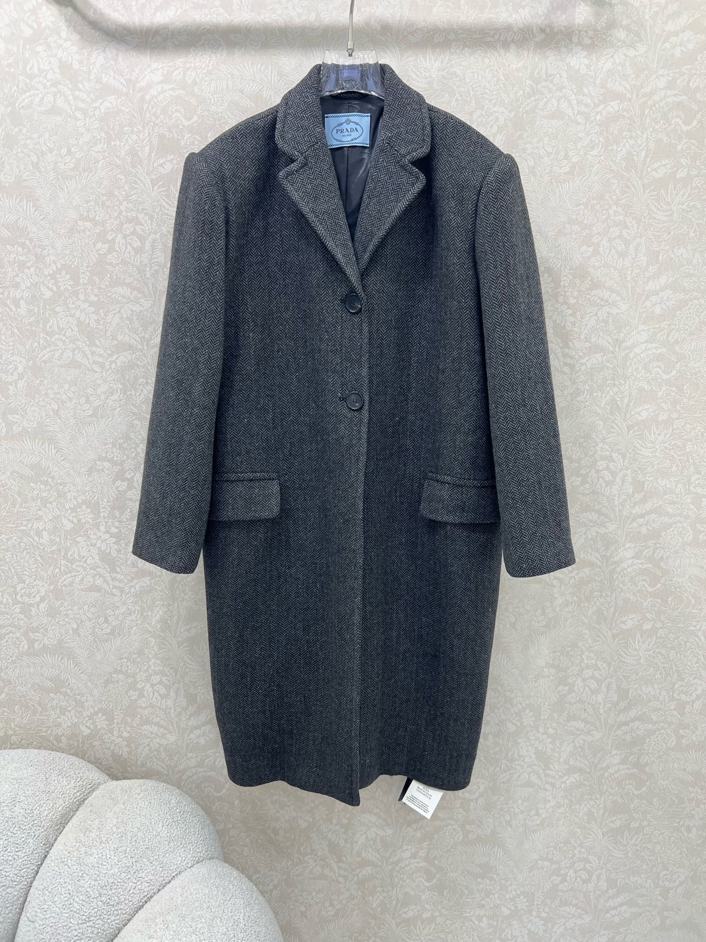 Pr 25 new wool long coat