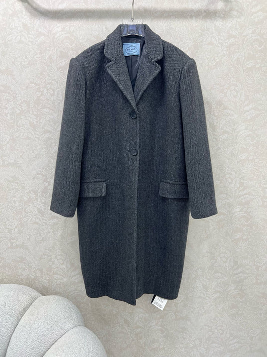 Pr 25 new wool long coat