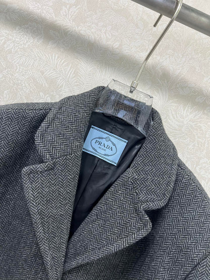 Pr 25 new wool long coat