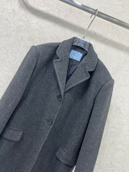 Pr 25 new wool long coat