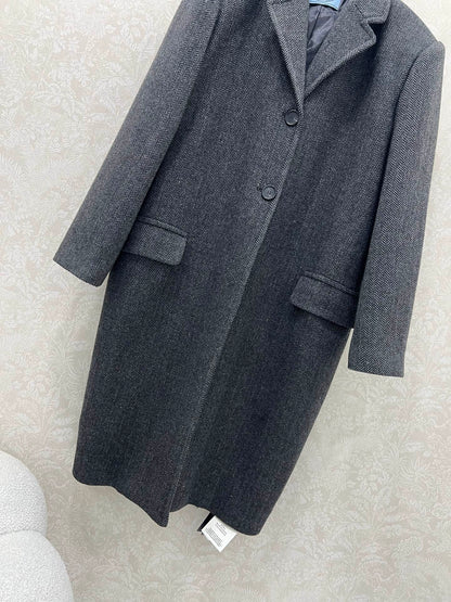 Pr 25 new wool long coat