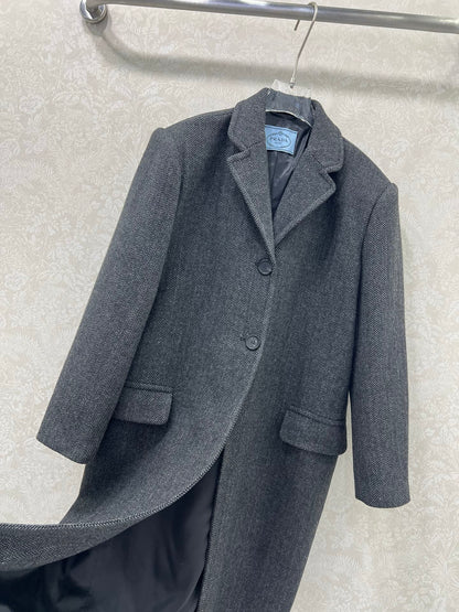 Pr 25 new wool long coat